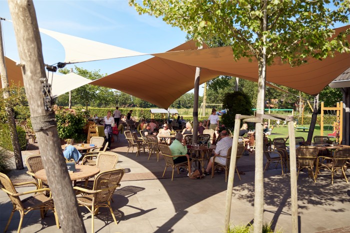 Overdekt terras